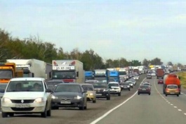 Кортеж губернатора Ростовской области попал в многокилометровую пробку на М4 «Дон»