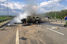 СМИ: сгоревшим в Hummer на М4 «Дон» был депутат Курской области
