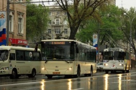 В Ростове во время празднования Первомая изменится схема движения общественного транспорта