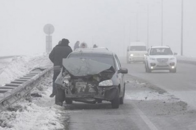 На дорогах Ростовской области прогнозируют туман и гололёд