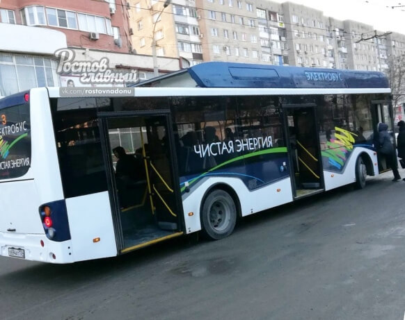 Первый ростовский электробус заржавел