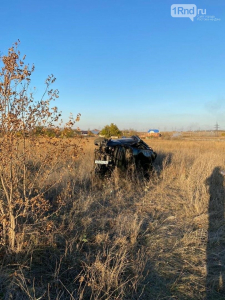 В Ростовской области опрокинулась легковушка, погибли два человека