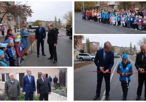 В Усть-Донецком открыли дорогу на улице Промышленной