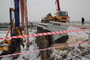 Движение автобусов по мосту Малиновского возобновят в апреле